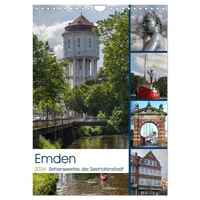 Calvendo Emden - Sehenswertes der Seehafenstadt (Wandkalender 2026 DIN