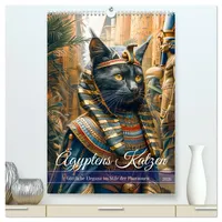 Calvendo Ägyptens Katzen - Göttliche Eleganz im Stile der