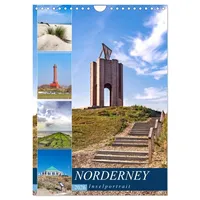 Calvendo Norderney Inselportrait (Wandkalender 2026 DIN A4 hoch), CALVENDO