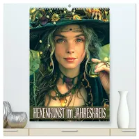 Calvendo Hexenkunst im Jahreskreis (hochwertiger Premium Wandkalender 2026 DIN