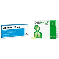 Gelomyrtol Zinkorot 25 Mg Tabletten + Gelomyrtol Forte