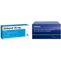 Orthomol Zinkorot 25 Mg Tabletten + Orthomol Fertil Plus