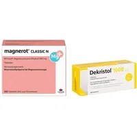 Magnerot Classic N Tabletten + Dekristol 1.000 I.e. Tabletten