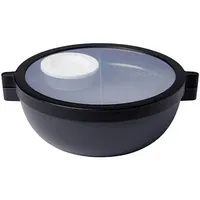 Mepal Lunchbox Vita Bento Basic 5-tlg schwarz 1,5 l,