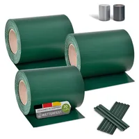 Juskys Sichtschutzstreifen 35 x 19 cm grün PVC 3