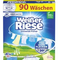 Weißer Riese Weißer-Riese Waschmittel Universal Vollwaschmittel, Pulver, gegen Flecken,