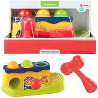 Toi-Toys - LITTLE STARS Hammerbank mit 3 Rasselkugeln