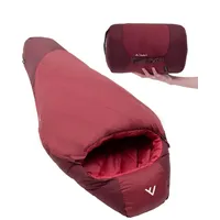 Qeedo Fluffy 6 Daunen Schlafsack 3 Jahreszeiten (Komfort 6°C)