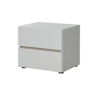 Deinbett Nachtkommode ¦ grau ¦ Maße (cm): B: 50
