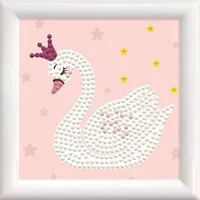 Needle art world Diamond Painting Mini Schwan Prinzessin
