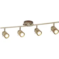 Searchlight Deckenspot 1 GU10 Messing