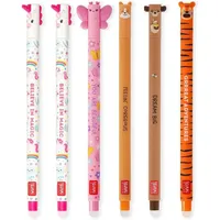 Legami Set mit 6 radierbaren Gelstiften mit thermoempfindlicher Radiertinte,