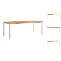 VidaXL Esstisch für draußen 200x90x74,5 cm Solid Wood Akazie