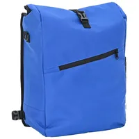 VidaXL Gepäckträgertasche Blau 25 L 33x16x48 cm