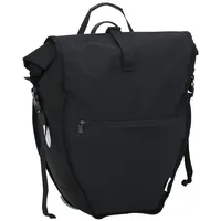 VidaXL Fahrradtasche Schwarz 32,5 x 17 x 57 cm