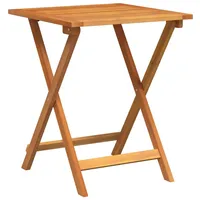 VidaXL Gartentisch Klappbar Quadratisch 60x60x72 cm Massivholz Akazie