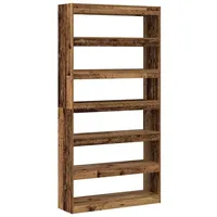 VidaXL Bücherregal Altholz Engineered Wood 100 x 30 x