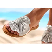 LASCANA Pantolette Damen silberfarben Gr.41