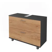 Vicco Waschbeckenunterschrank Ilias 80.2 x 60.8 cm mit 2