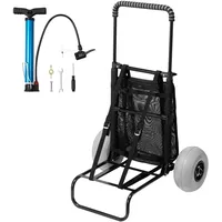 Vevor Strandkarre Bollerwagen 74,84 kg Tragkraft zusammenklappbar Stahl