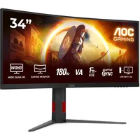 AOC Gaming CU34G4 34" schwarz-rot