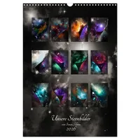 Calvendo Unsere Sternbilder (Wandkalender 2026 DIN A3 hoch), CALVENDO