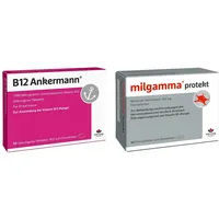 Wörwag B12 Ankermann Tabletten+Milgamma Protekt Filmtabletten