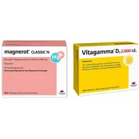 Wörwag Magnerot Classic N + Vitagamma D3 2.000 I.e.