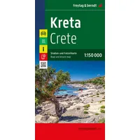 Freytag-Berndt und ARTARIA Kreta, Straßen- und Freizeitkarte 1:150.000, freytag