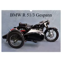 Calvendo BMW R 51/3 Gespann (Wandkalender 2026 DIN A3