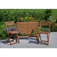 Merxx Porto Set 3tlg. Klappentisch halbrund