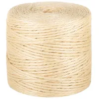 VidaXL Seil 100% Sisal 4 mm 100 m