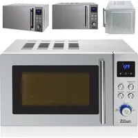 Zilan Mikrowelle 20 Liter mit 8 Automatikprogrammen 6 Leistungsstufen