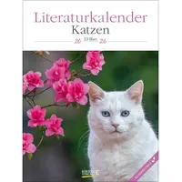 Korsch Verlag Literaturkalender Katzen 2026: Literarischer Wochenkalender * 1