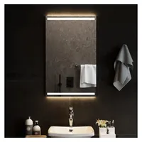 VidaXL LED-Badspiegel 500 x 800 mm Transparent