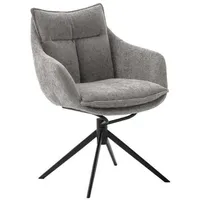 MCA Furniture MCA Stuhl Parker Stoff Grau Anthrazit