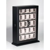 Rothenschild Uhrenvitrine RS-1100-20BL für 20 Uhren black