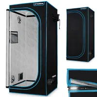Plantigrow - Growbox – Indoor Gewächshaus, Anzuchtzelt, Zuchtzelt, Anbauzelt