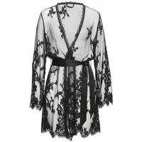 LASCANA Damen Kimono schwarz Gr.32/34