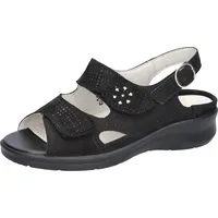 WALDLÄUFER MERLE Sandale Sommerschuh, Komforschuh, Bequemschuh mit Klettverschlüsse, M-Weite