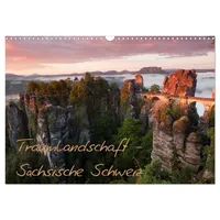 Calvendo Traumlandschaft - Sächsische Schweiz (Wandkalender 2026 DIN A3