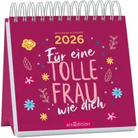 ArsEdition Mini-Wochenkalender Für eine tolle Frau wie dich 2026