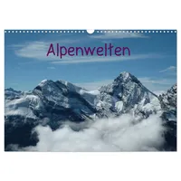 Calvendo Alpenwelten (Wandkalender 2026 DIN A3 quer), CALVENDO Monatskalender: