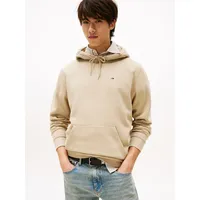 Tommy Jeans TJM REG FLAG Hoodie Dm0dm20742 Kapuzenpullover, Khaki
