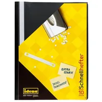 IDENA Schnellhefter A4 PP extra stark schwarz