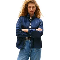 Tommy Hilfiger Damen, Windbreaker Jacke NYLON PACKABLE mit Reißverschluss,