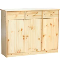 Erst-Holz 90.50-25 Highboard Kommode Anrichte Kiefer Sideboard natur 3