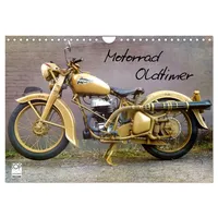 Calvendo Motorrad Oldtimer (Wandkalender 2026 DIN A4 quer), CALVENDO