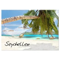 Calvendo Seychellen (Wandkalender 2026 DIN A2 quer), CALVENDO Monatskalender: