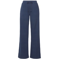 LASCANA Homewearhose Damen blau-meliert Gr.48/50